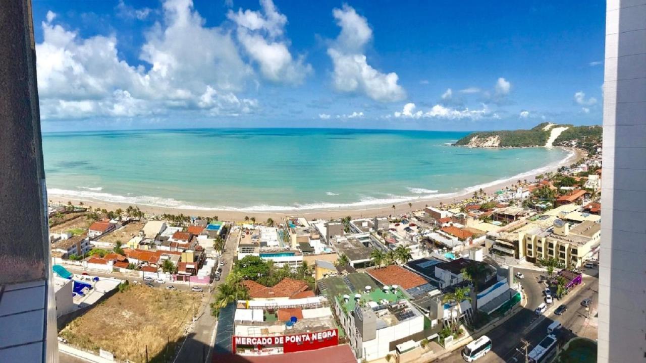 Natal Plaza 1608 Praia - Nbi - Praia Ponta Negra - Vista X Mar Leilighet Eksteriør bilde